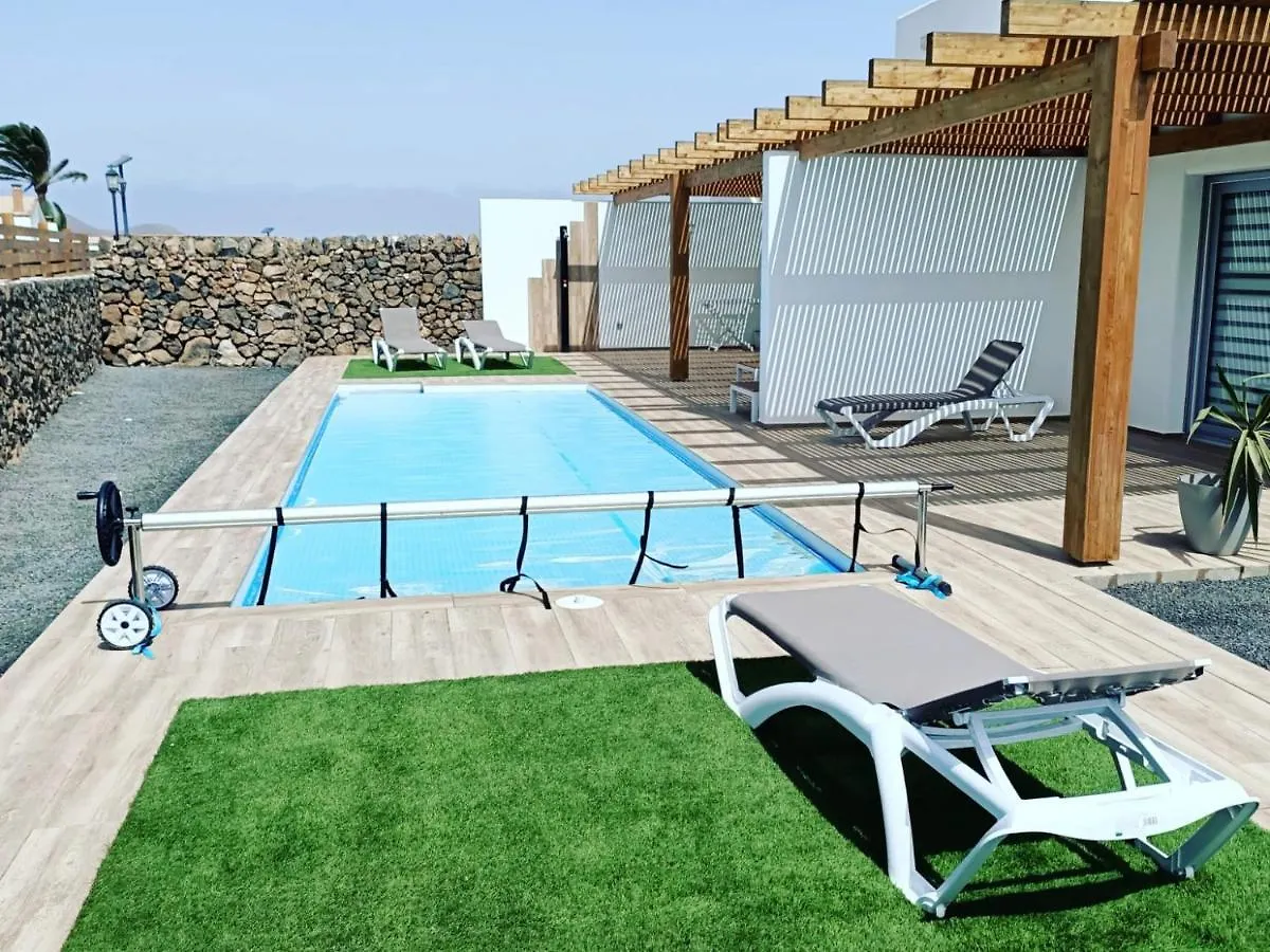 Villa Vista Volcan Lajares With Heated Pool