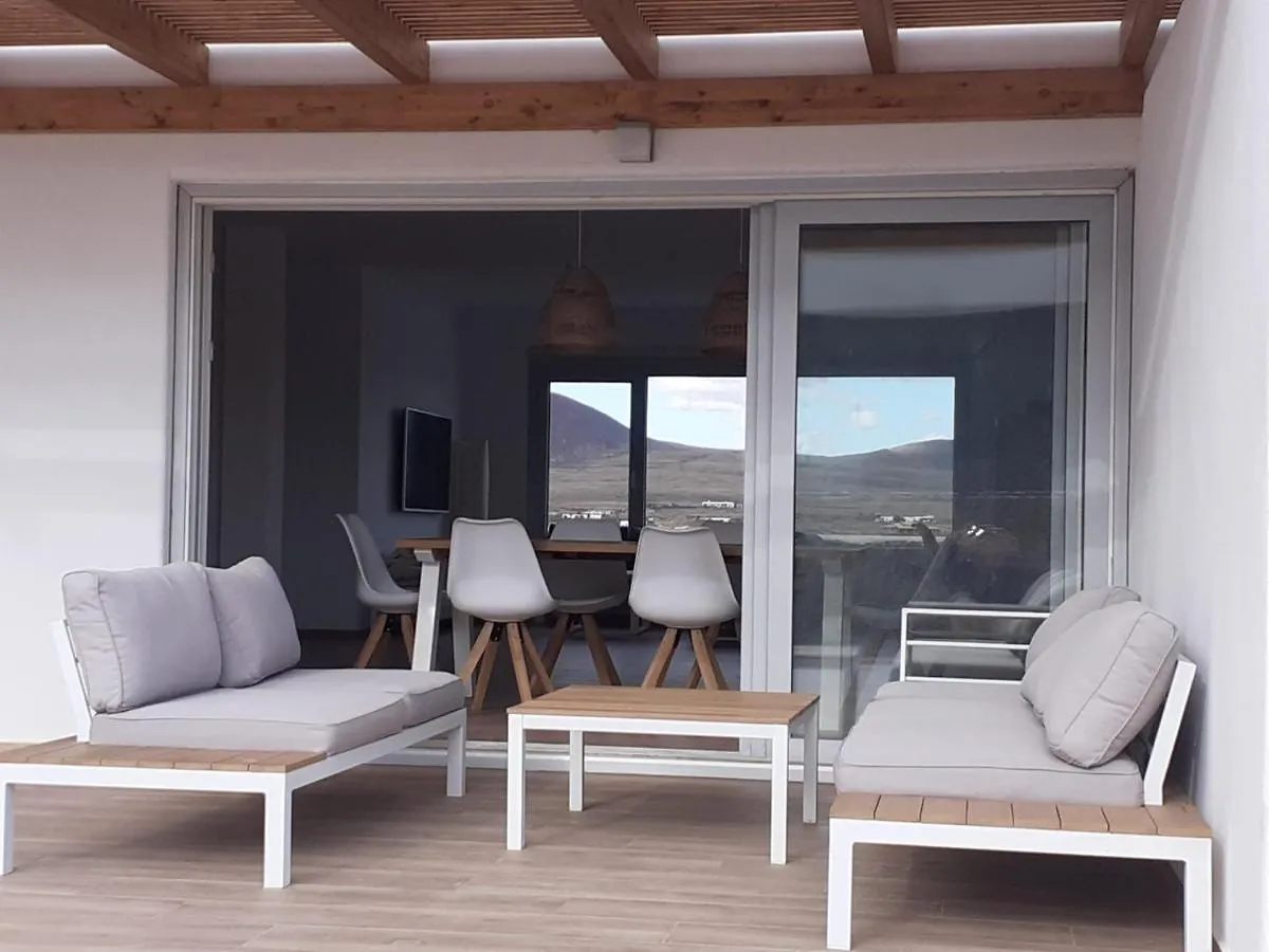 Villa Vista Volcan Lajares With Heated Pool